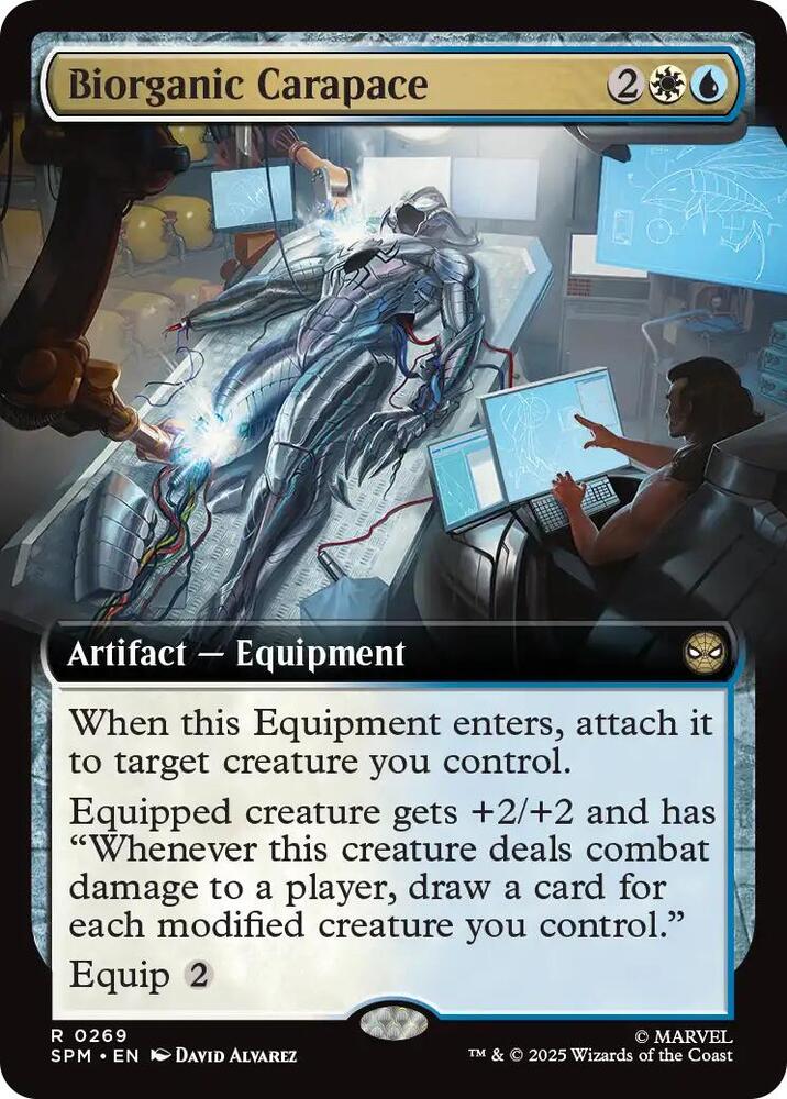Biorganic Carapace (Extended Art) card image
