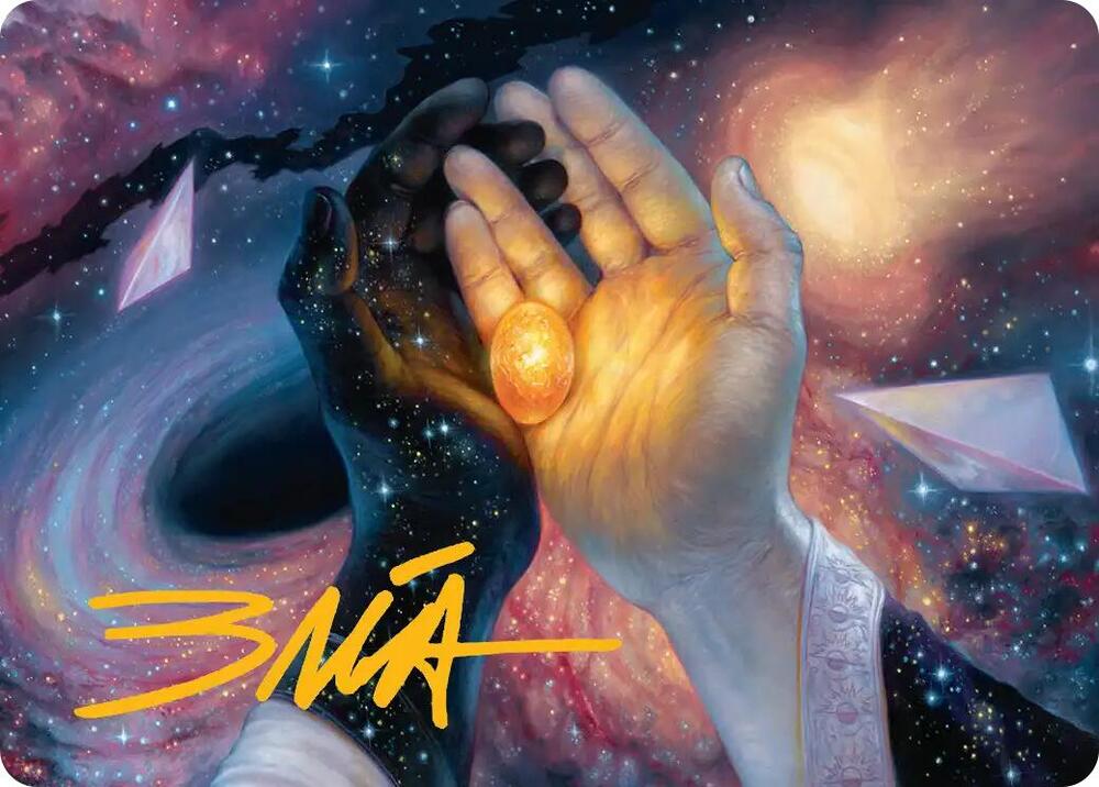 The Soul Stone Art Card (Gold-Stamped Signature) card image