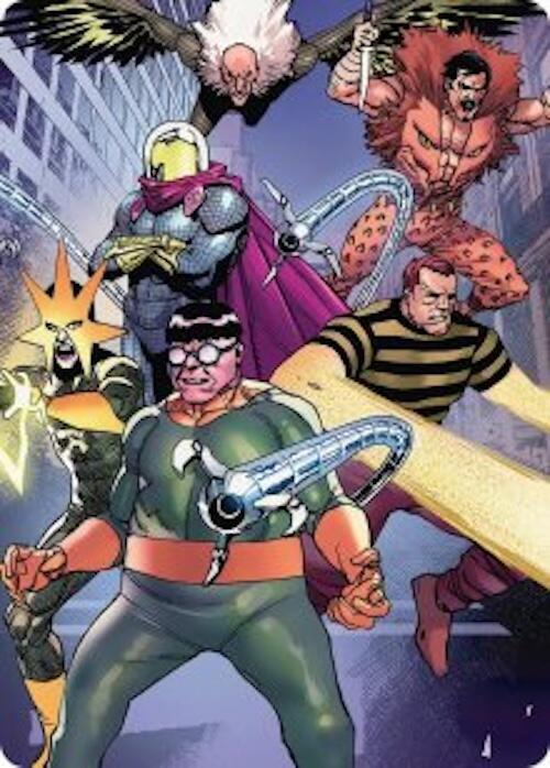 Behold the Sinister Six! Art Card (45/54) card image