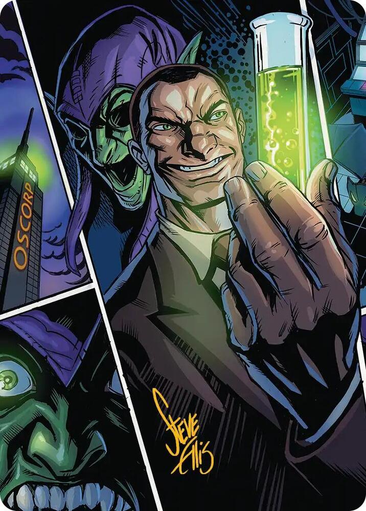 Norman Osborn Art Card (Gold-Stamped Signature) card image