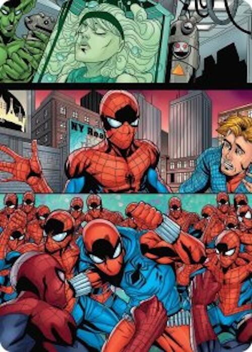 The Clone Saga Art Card card image
