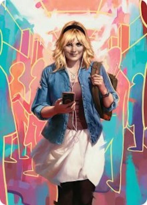 Gwen Stacy Art Card (13/54) card image