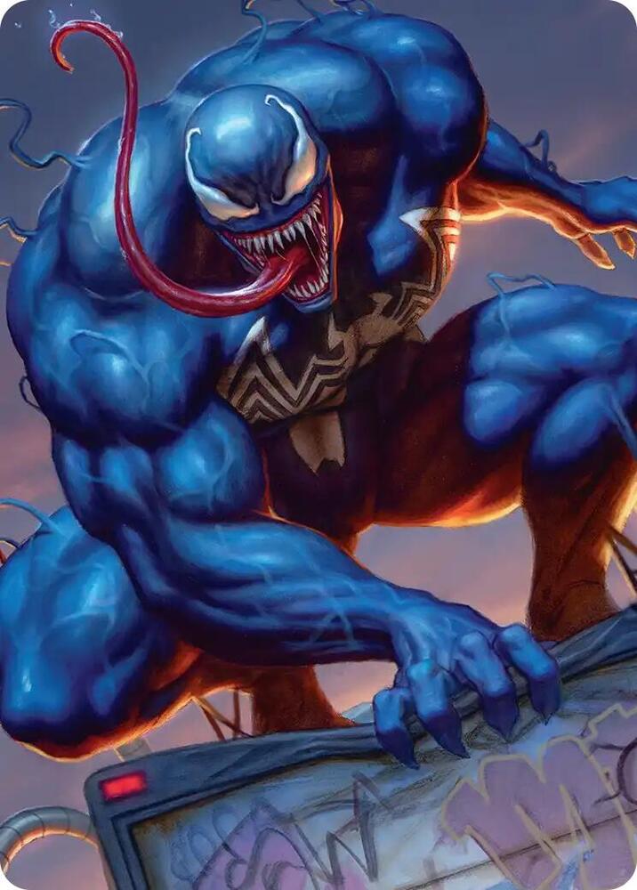 Venom, Deadly Devourer Art Card card image