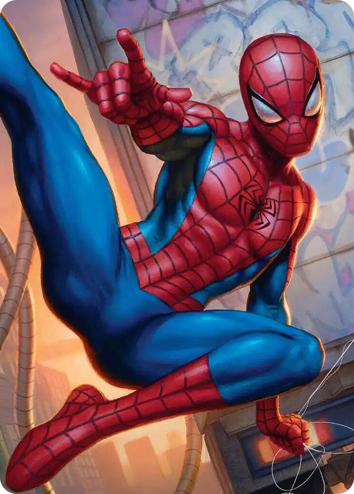 Sensational Spider-Man Art Card card image