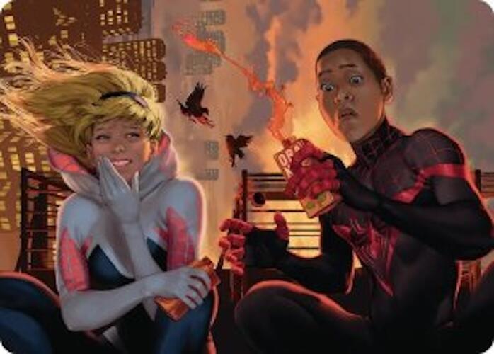 Heroes' Hangout Art Card card image