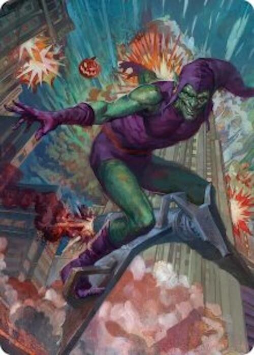 Green Goblin Art Card (26/54) card image