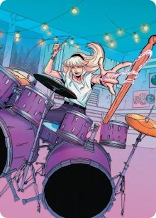 Gwen Stacy Art Card (34/54) card image