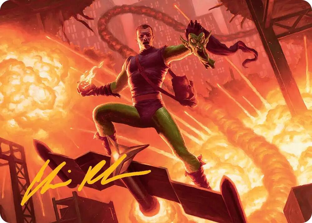 Green Goblin, Revenant Art Card (Gold-Stamped Signature) card image