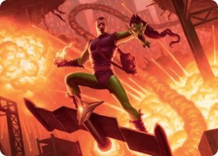 Green Goblin, Revenant Art Card card image