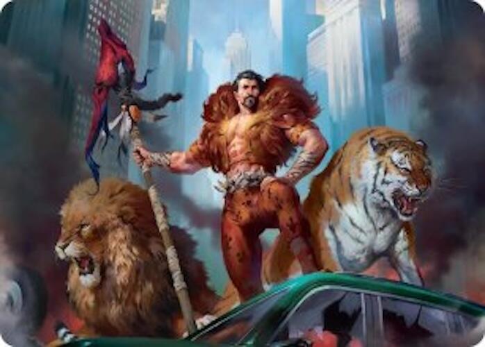 Kraven, Proud Predator Art Card card image
