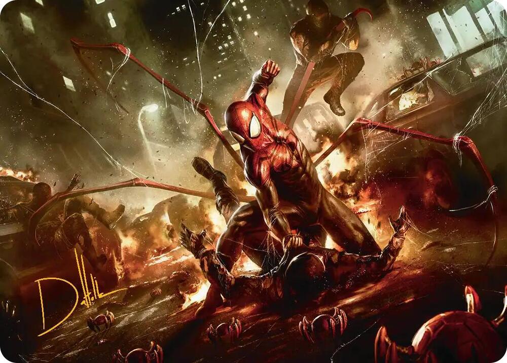 Superior Spider-Man Art Card (Gold-Stamped Signature) card image