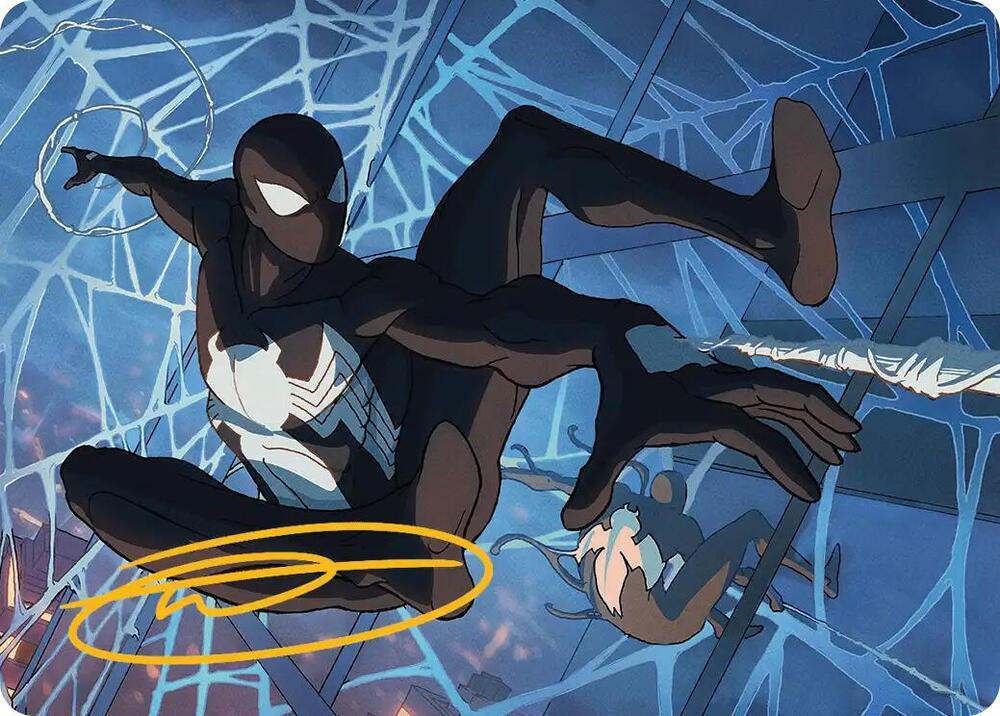 Symbiote Spider-Man Art Card (Gold-Stamped Signature) card image