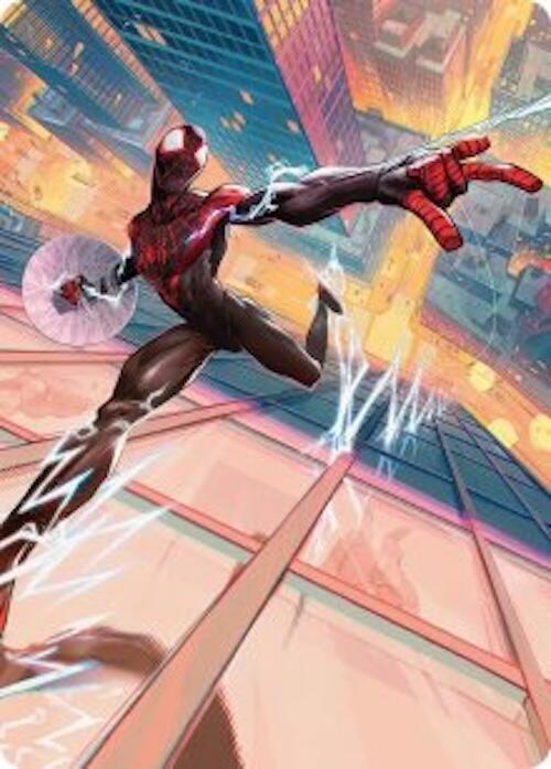 Ultimate Spider-Man Art Card card image