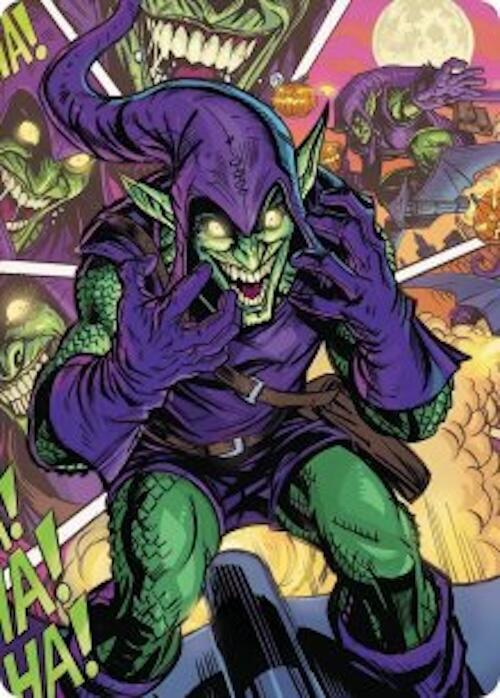 Green Goblin Art Card (49/54) card image