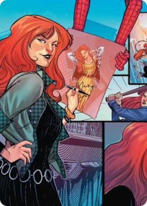 Mary Jane Watson Art Card card image