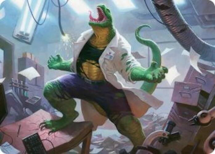 Lizard, Connors's Curse Art Card card image