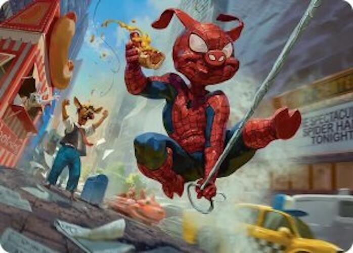 Spider-Ham, Peter Porker Art Card card image