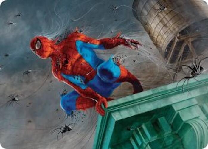 Spiders-Man, Heroic Horde Art Card card image