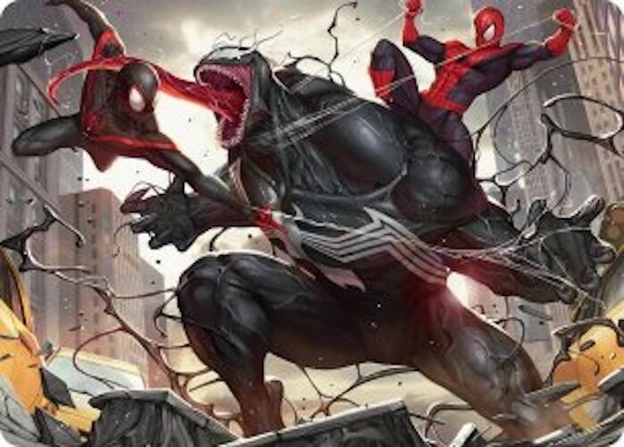 Terrific Team-Up Art Card card image