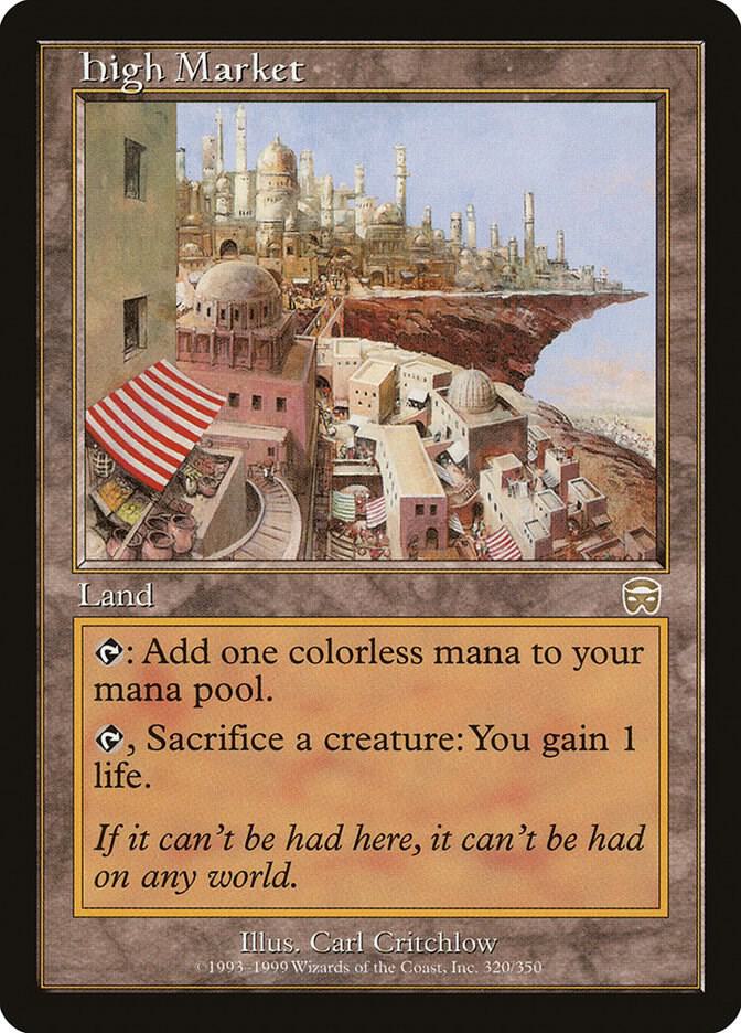 High Market card image