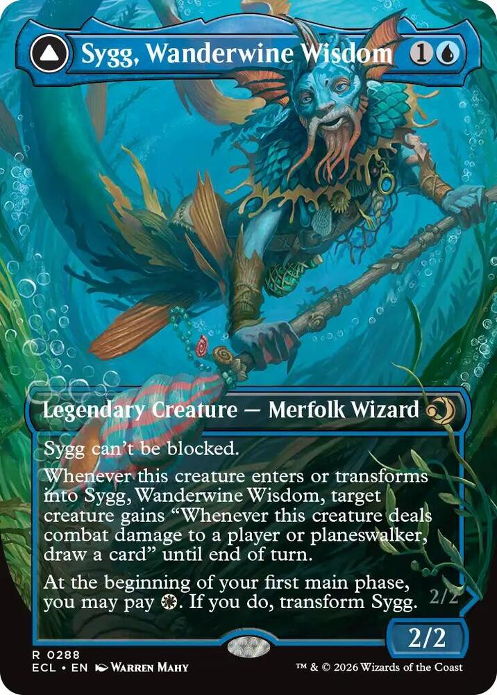 Sygg, Wanderwine Wisdom (Borderless) card image