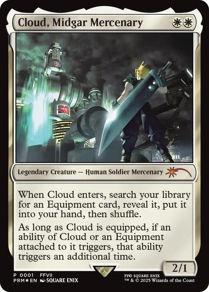 Cloud, Midgar Mercenary card image