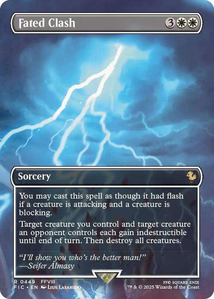 Fated Clash (Borderless) card image