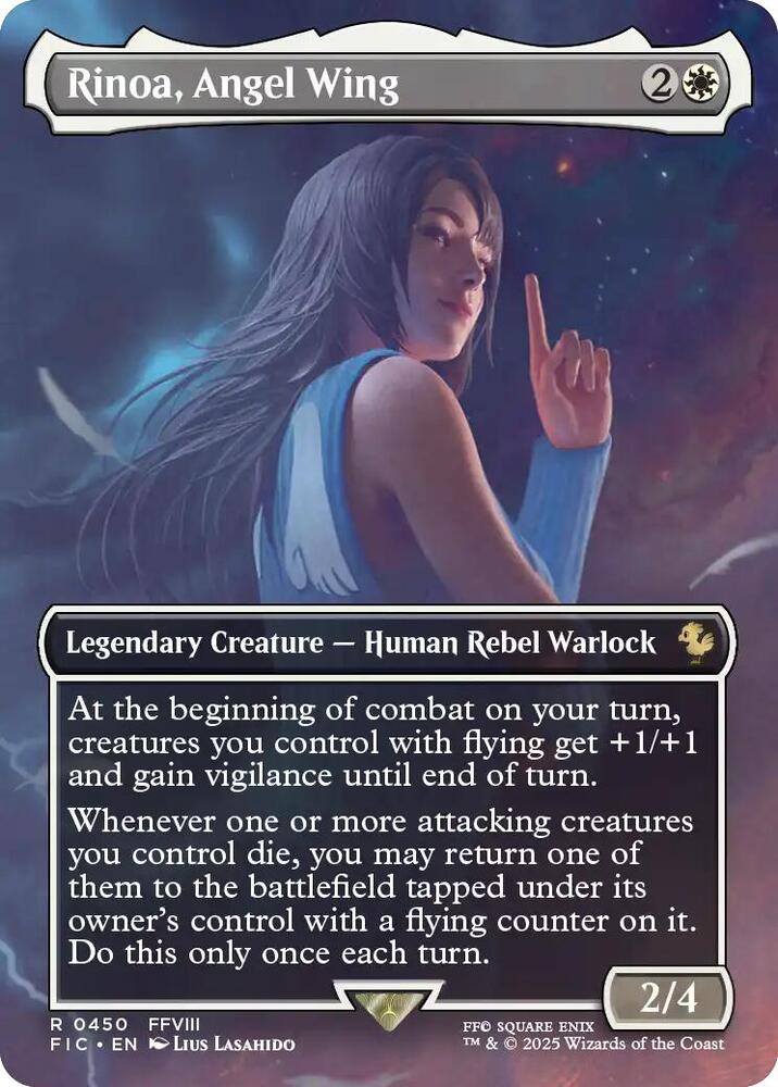 Rinoa, Angel Wing (Borderless) card image
