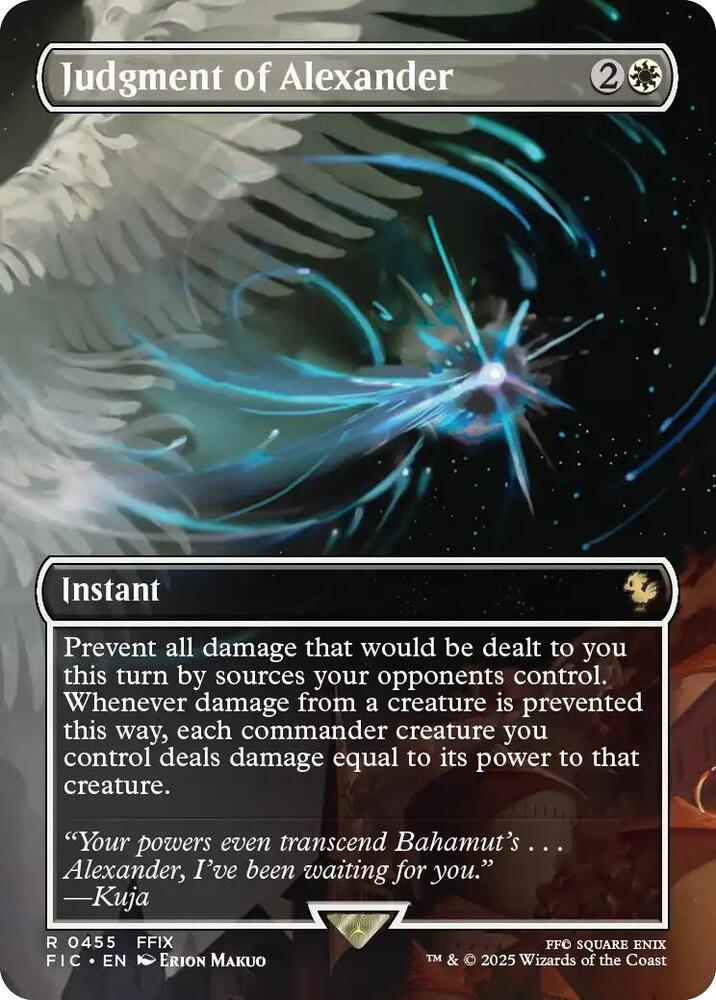 Judgment of Alexander (Borderless) card image