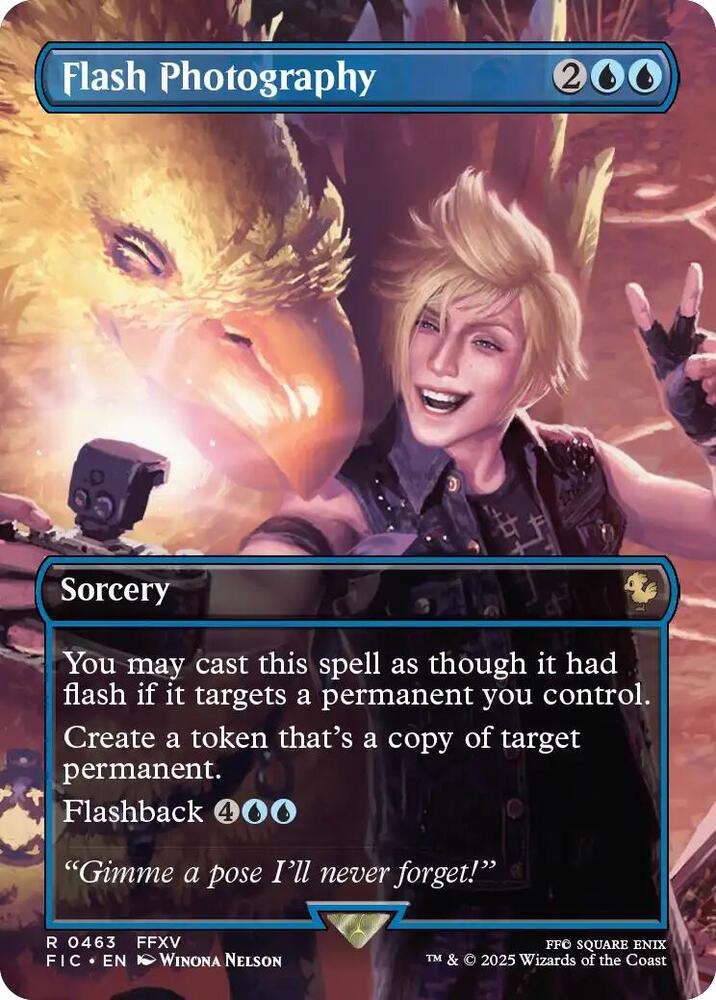 Flash Photography (Borderless) card image