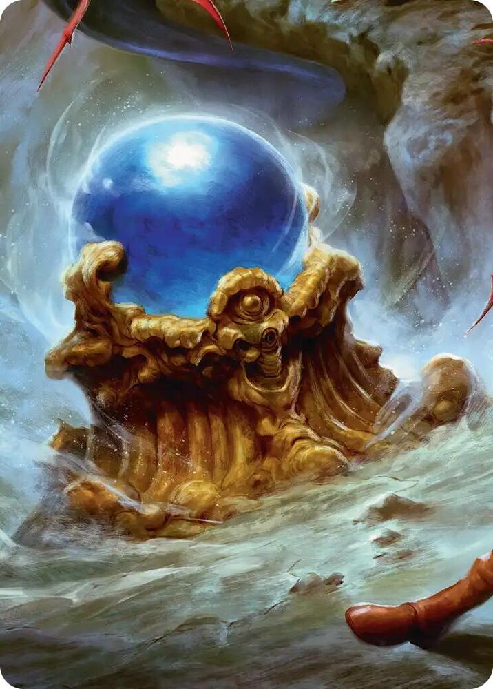 Chaos Shrine's Black Crystal Scene Art Card card image