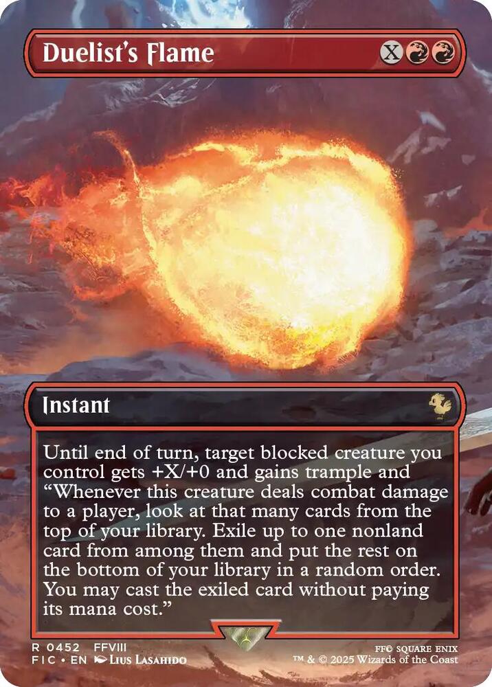 Duelist's Flame (Borderless) card image