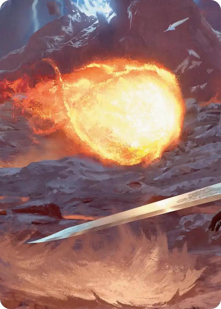 Duelist's Flame Scene Art Card card image