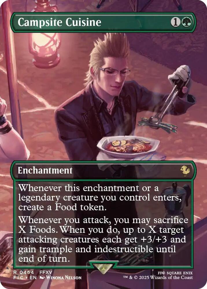Campsite Cuisine (Borderless) card image