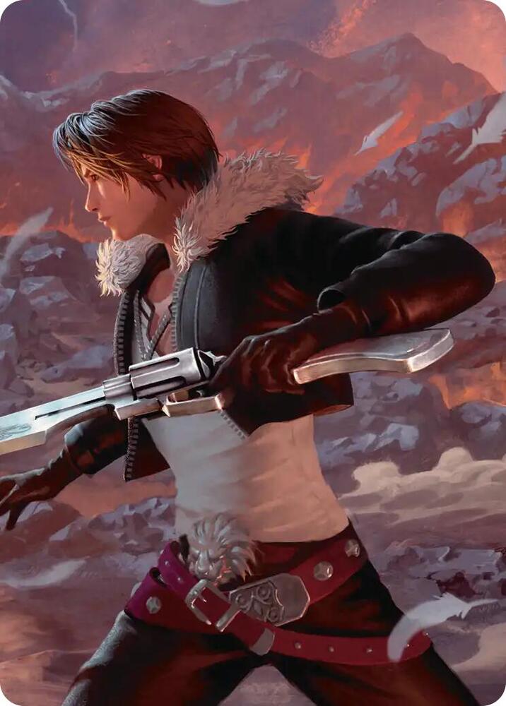 Squall, Gunblade Duelist Scene Art Card card image