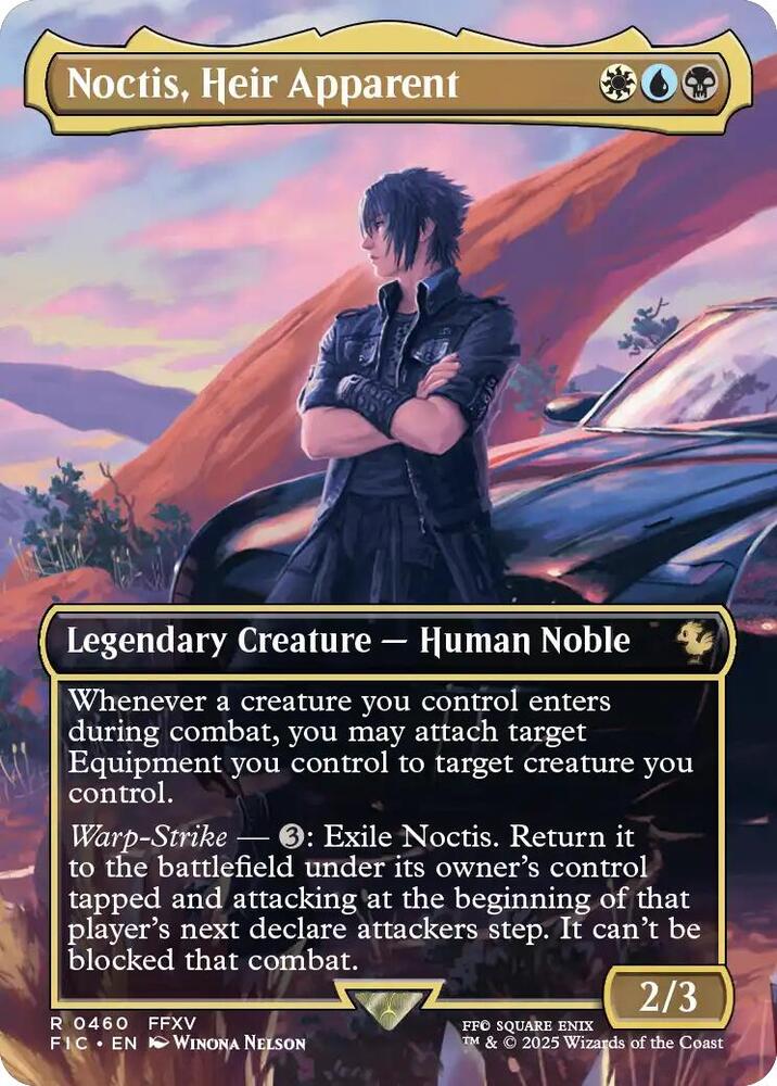 Noctis, Heir Apparent (Borderless) card image