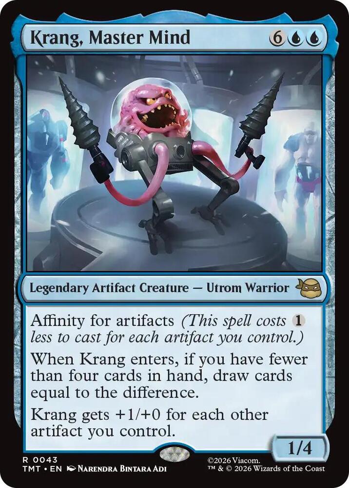 Krang, Master Mind card image