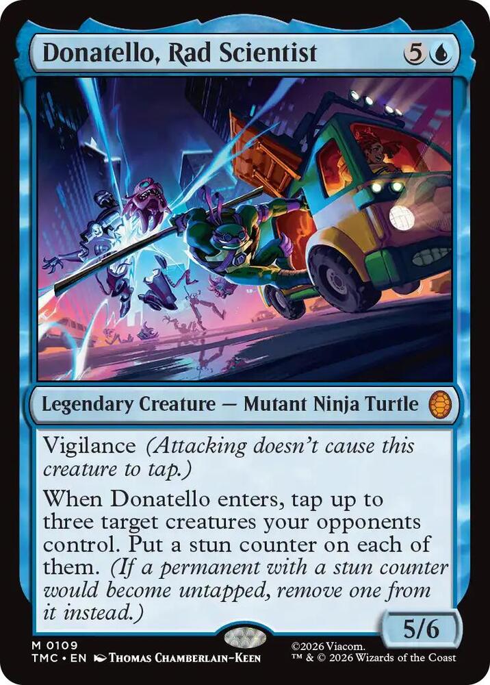 Donatello, Rad Scientist card image