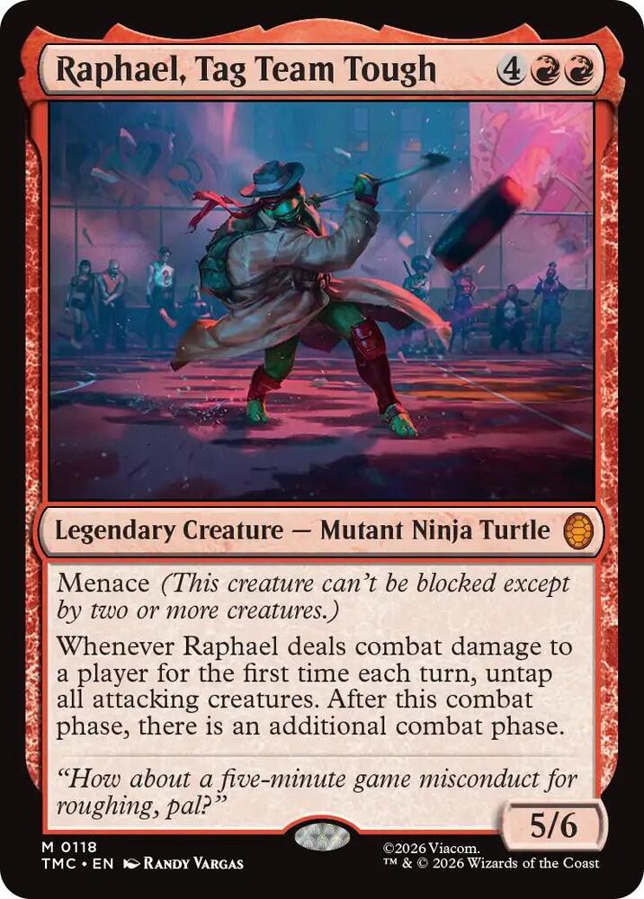 Raphael, Tag Team Tough card image
