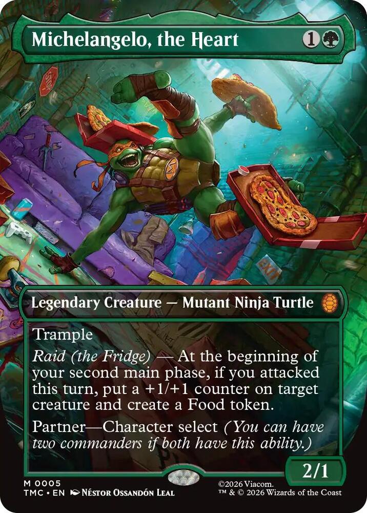 Michelangelo, the Heart (0005) (Borderless) card image