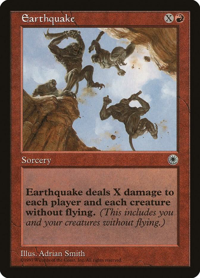 Earthquake card image