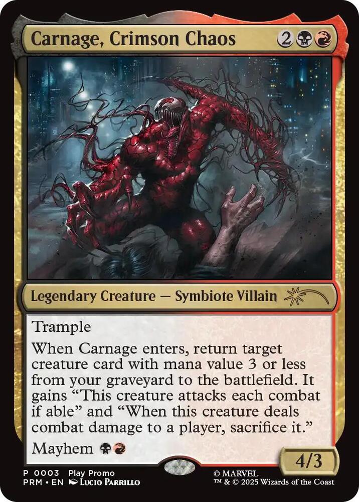 Carnage, Crimson Chaos card image