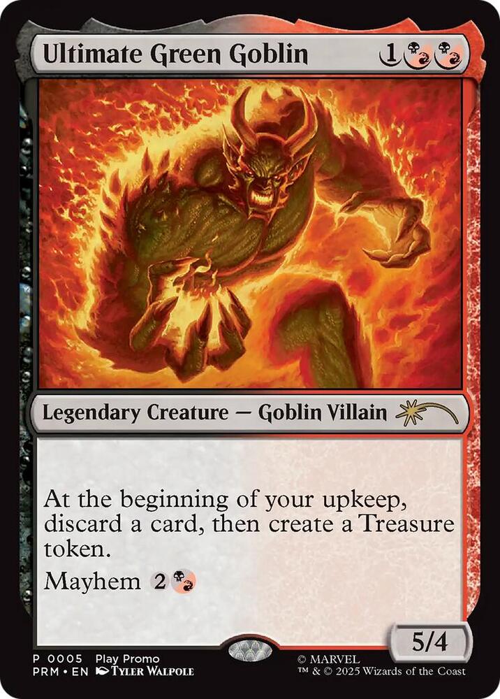Ultimate Green Goblin card image