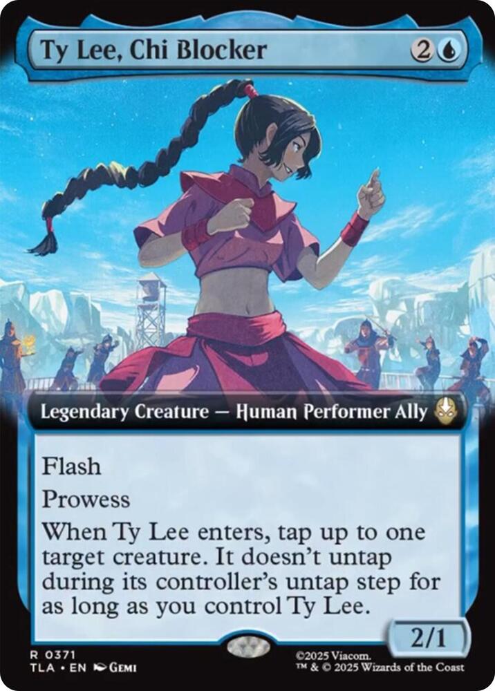 Ty Lee, Chi Blocker (Extended Art) card image