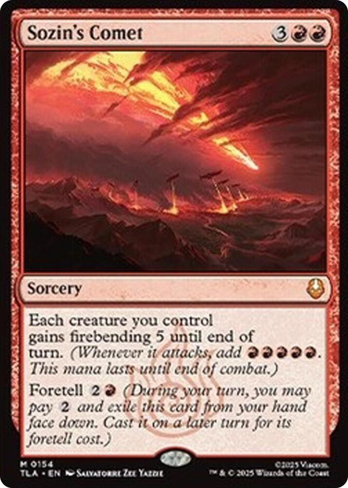 Sozin's Comet card image