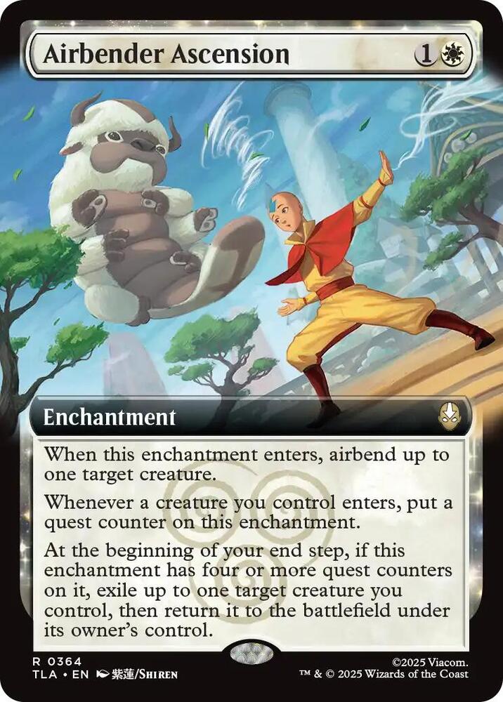 Airbender Ascension (Extended Art) card image
