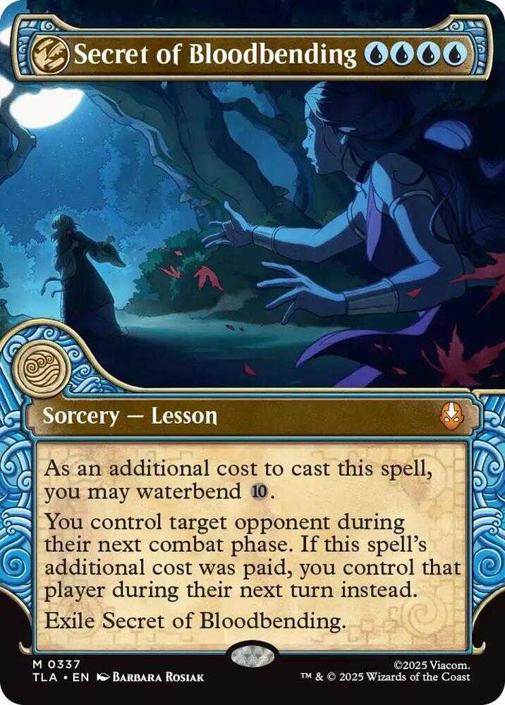 Secret of Bloodbending (Showcase) card image