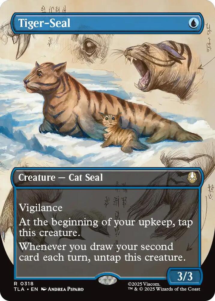Tiger-Seal (Borderless) card image