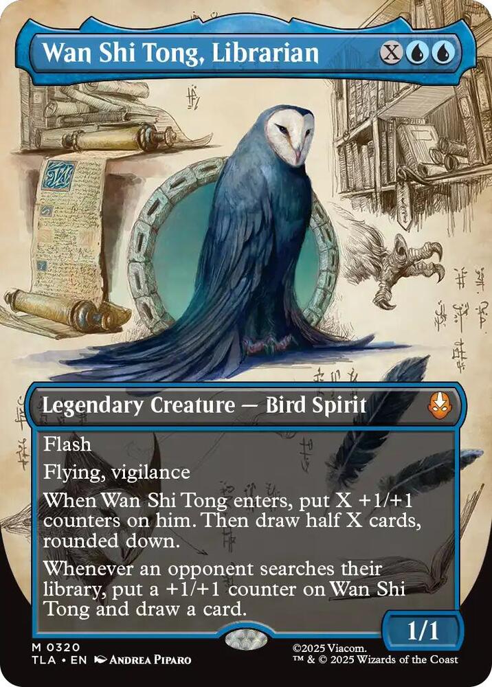 Wan Shi Tong, Librarian (Borderless) card image