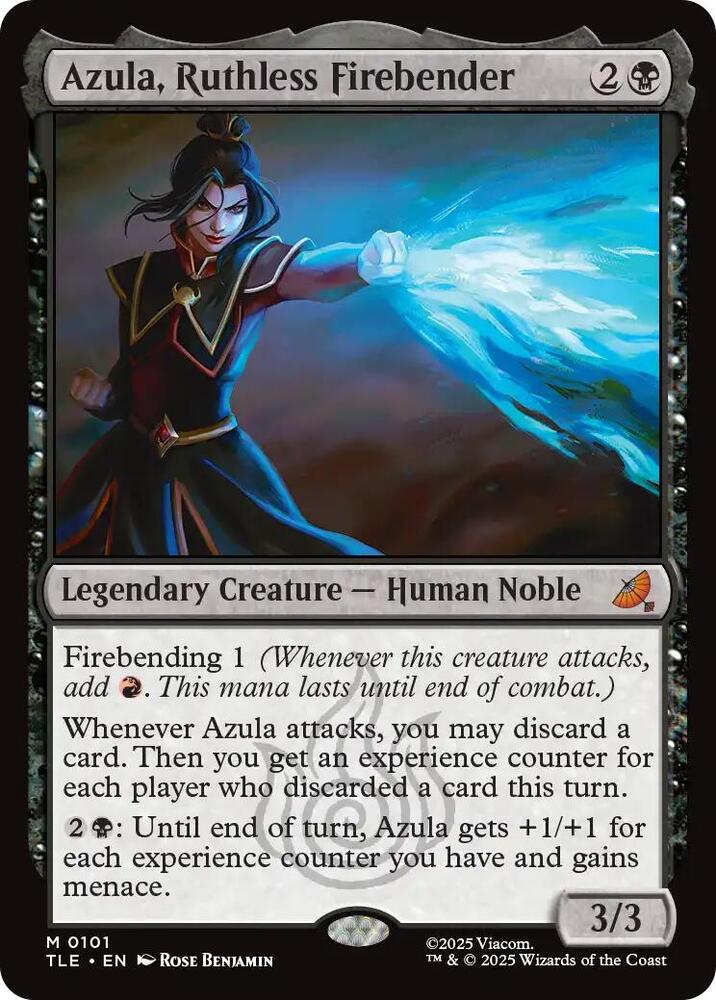 Azula, Ruthless Firebender card image